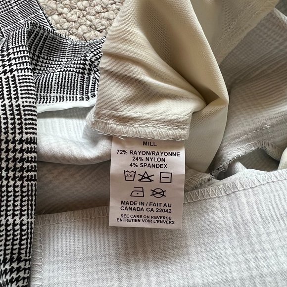 MARGARET M - Plaid Printed Straight Leg Pant - NEW with Tags - Picture 8 of 9